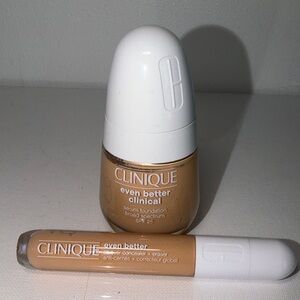 Clinique Even Better Clinical Foundation and Concealer - meringue